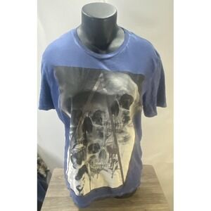 Skull T-Shirt Size‎ Large Short Sleeve Tee Men's Shirt By William Rast